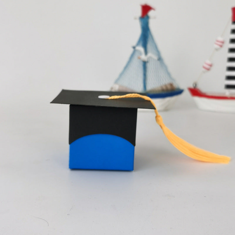 Graduation Cap Favor box-Graduation candy boxes-graduation party favor box-Graduation gift box-Graduation treat box with tassel