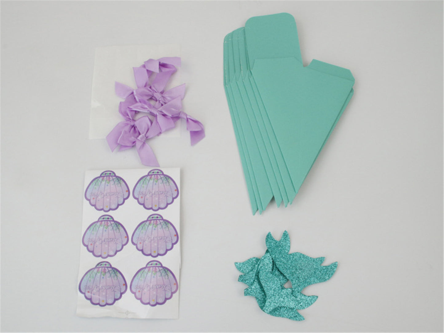 little mermaid party favor box-Mermaid candy boxes-mermaid treat boxes,gift box-Mermaid party theme for the girl's birthday party decoration