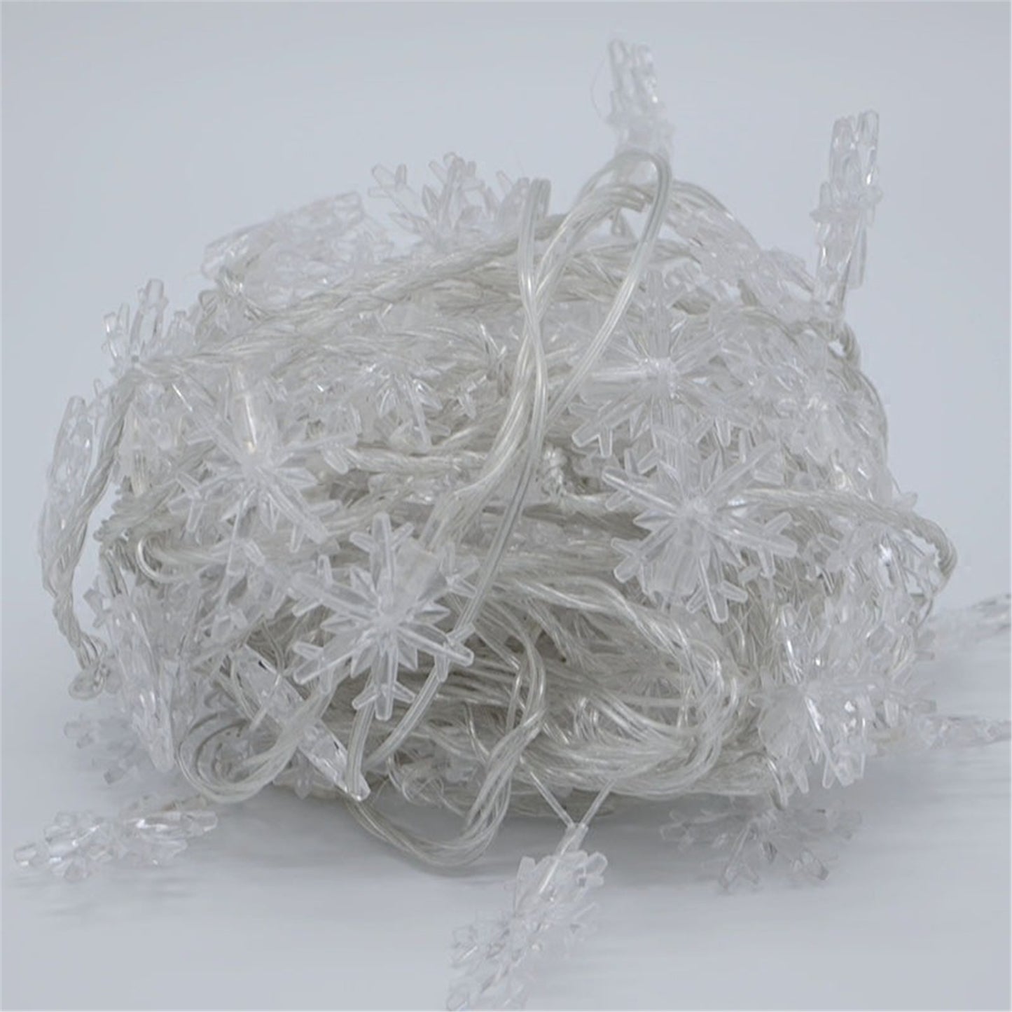 Snowflake String Lights-Fairy Led string lights for indoor outdoor Christmas Tree Lights Decorations-Winter Holiday battery lights