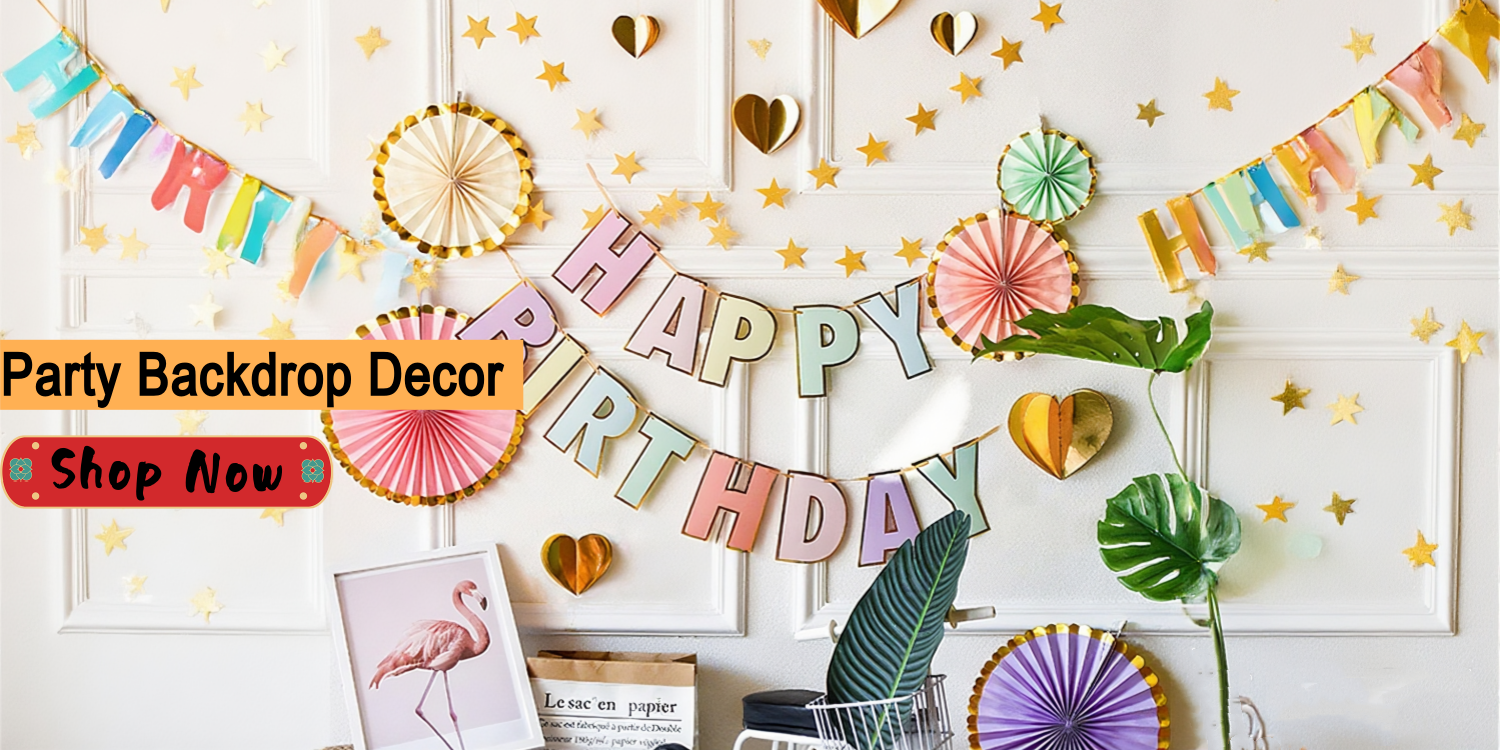 Party Supply & Backdrop