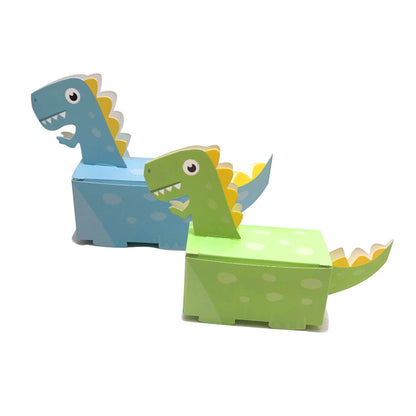 T-Rex Dinosaur Party Favor Boxes-baby favor boxes-Treat boxes-Sweet candy boxes-Birthday party gift boxes for Children dinosaur theme party