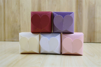 Heart Shape Wedding favor boxes-Bridal shower candy boxes-treat boxes-party favor box gift box-bridal favor box-engagement party favor box