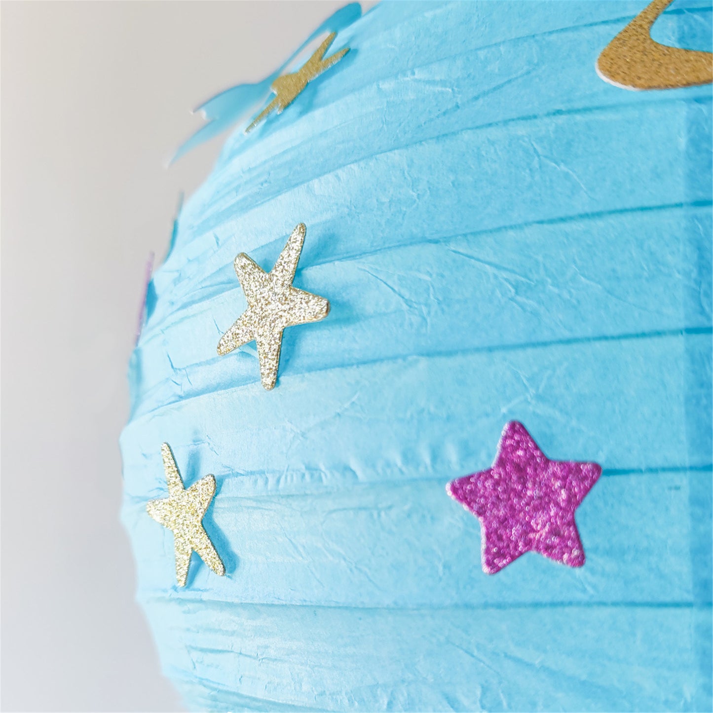 Mermaid Jellyfish Paper Lanterns with tassel- Little Mermaid Theme party-Mermaid Birthday Party, Under The Sea Party-Mermaid Baby Shower