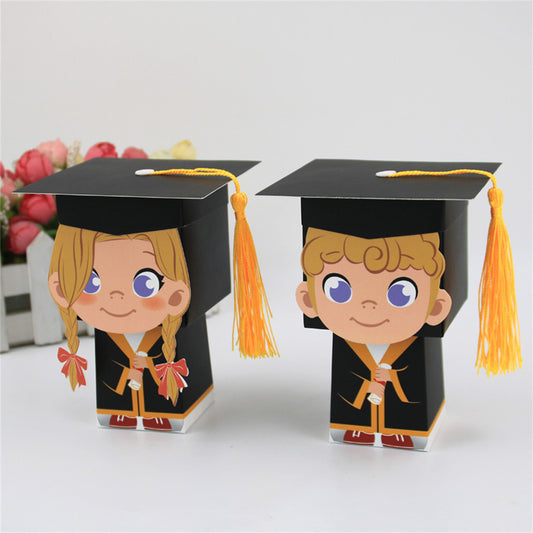 Graduation Candy Boxes-Cap Shaped boxes-Congratulation gift boxes-Party favor box-Candy favor box-gift packing box for 2022 party surprise