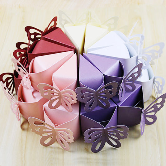 butterfly Wedding favor boxes-Bridal shower candy boxes-treat boxes-party favor box-bridal favor box-engagement party gift box