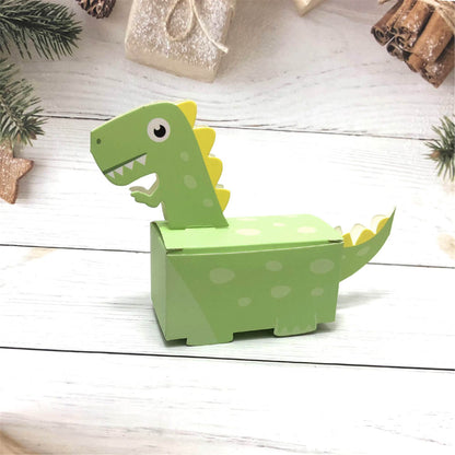 T-Rex Dinosaur Party Favor Boxes-baby favor boxes-Treat boxes-Sweet candy boxes-Birthday party gift boxes for Children dinosaur theme party