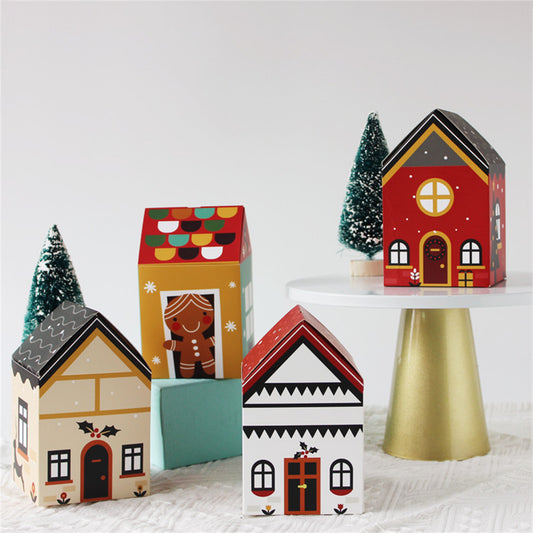 Christmas House party favor boxes-house candy boxes-house gift boxes-Treat box-party favor box-house candies boxes-home gift home sweet home