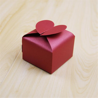 Heart Shape Wedding favor boxes-Bridal shower candy boxes-treat boxes-party favor box gift box-bridal favor box-engagement party favor box