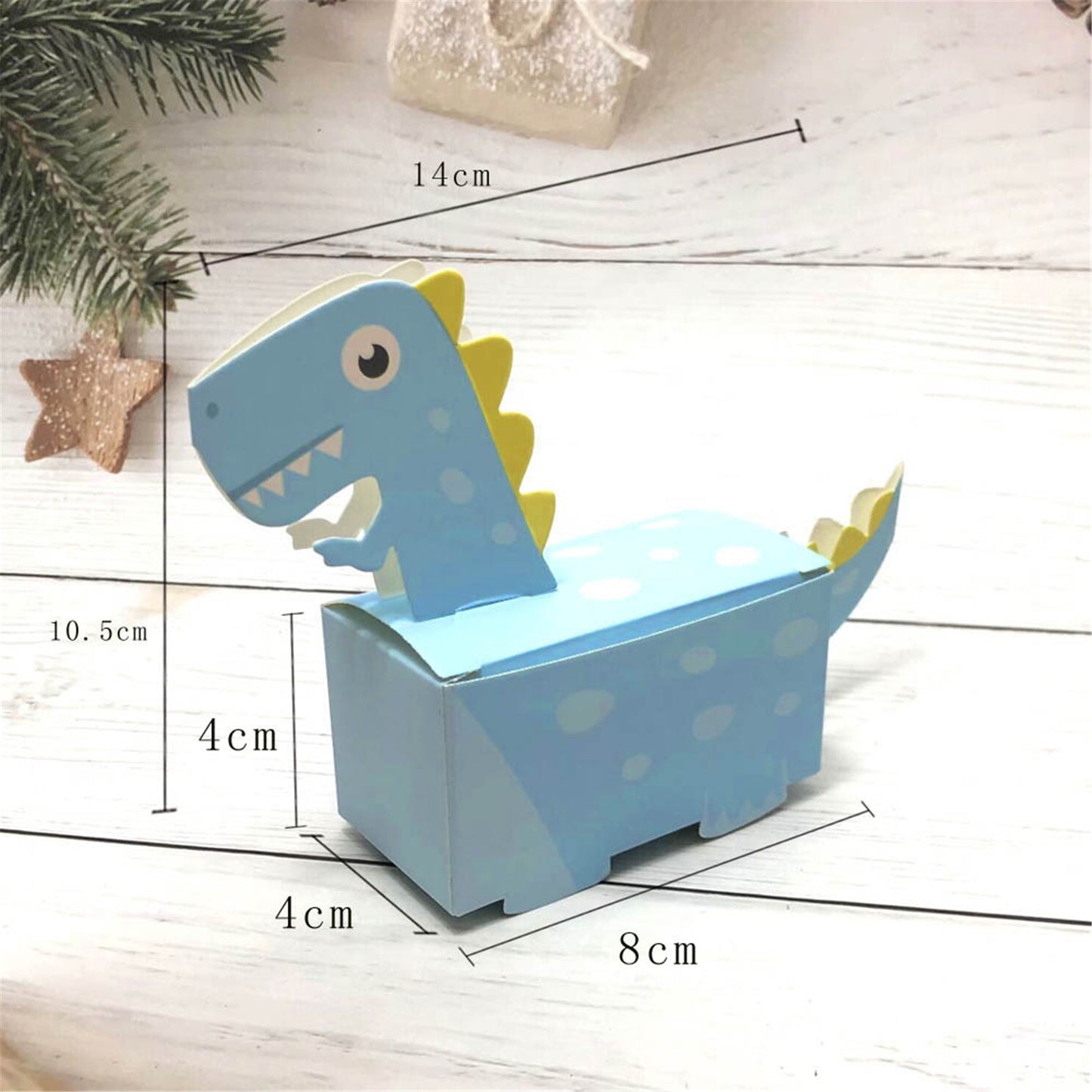 T-Rex Dinosaur Party Favor Boxes-baby favor boxes-Treat boxes-Sweet candy boxes-Birthday party gift boxes for Children dinosaur theme party