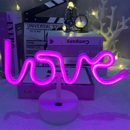 Love Neon led lights Sign-Battery&USB operated Love Neon lights-Decoration Flex Silicone LED Neon Sign-Wedding sign-Valentines Neon Lights