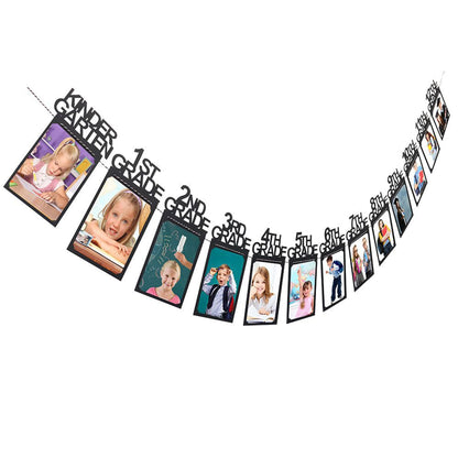 Graduation Photo Banner-Graduation party photo banner from kindgarten to 12th grade-college graduation picture banner for 2021 grad party