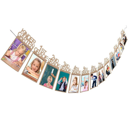 Graduation Photo Banner-Graduation party photo banner from kindgarten to 12th grade-college graduation picture banner for 2021 grad party