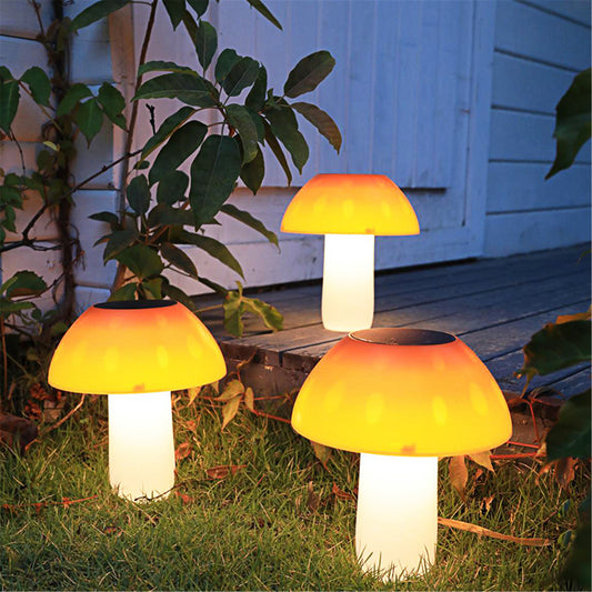 Solar Mushroon Lights for Garden Decoration-Solar Led lights-Outdoor waterproof solar lights for Pathway,Landscape,Porch,Lawn,Weddings Decor