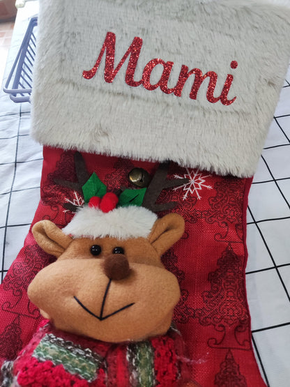 Personalized Christmas Stockings-Custom Stockings with Name-Christmas Socks