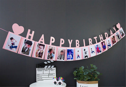 Happy Birthday Photo Banner