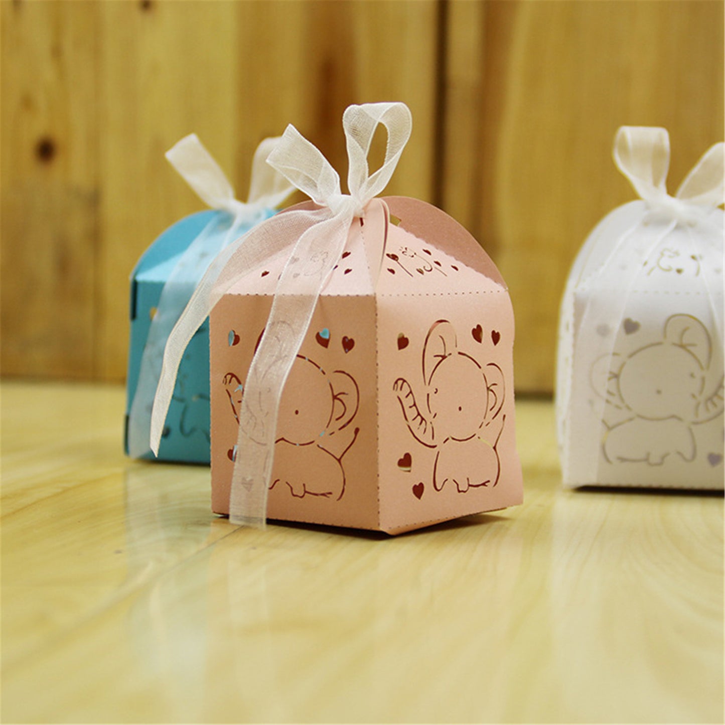 Baby shower elephant candy boxes,Elephant baby shower favor box,Elephant gift boxes,party favor boxes,wedding party candy favor boxes