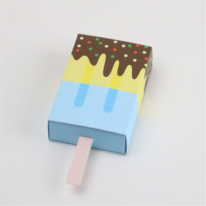 Ice Cream Shaped Candy favor boxes-Ice Cream Pop Boxes-Gift Boxes-Baby shower candy boxes-treat boxes-Birthday party sweet candy boxes