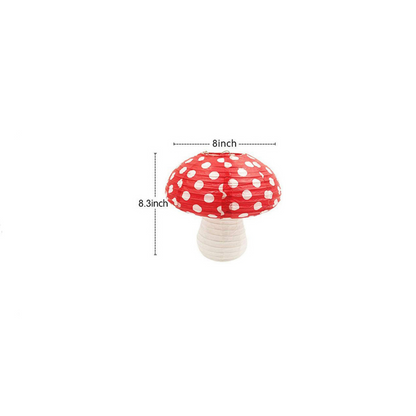 Mushroom paper lantern Chinese paper lanterns for wedding ,party home decor-Kindergarden classroom