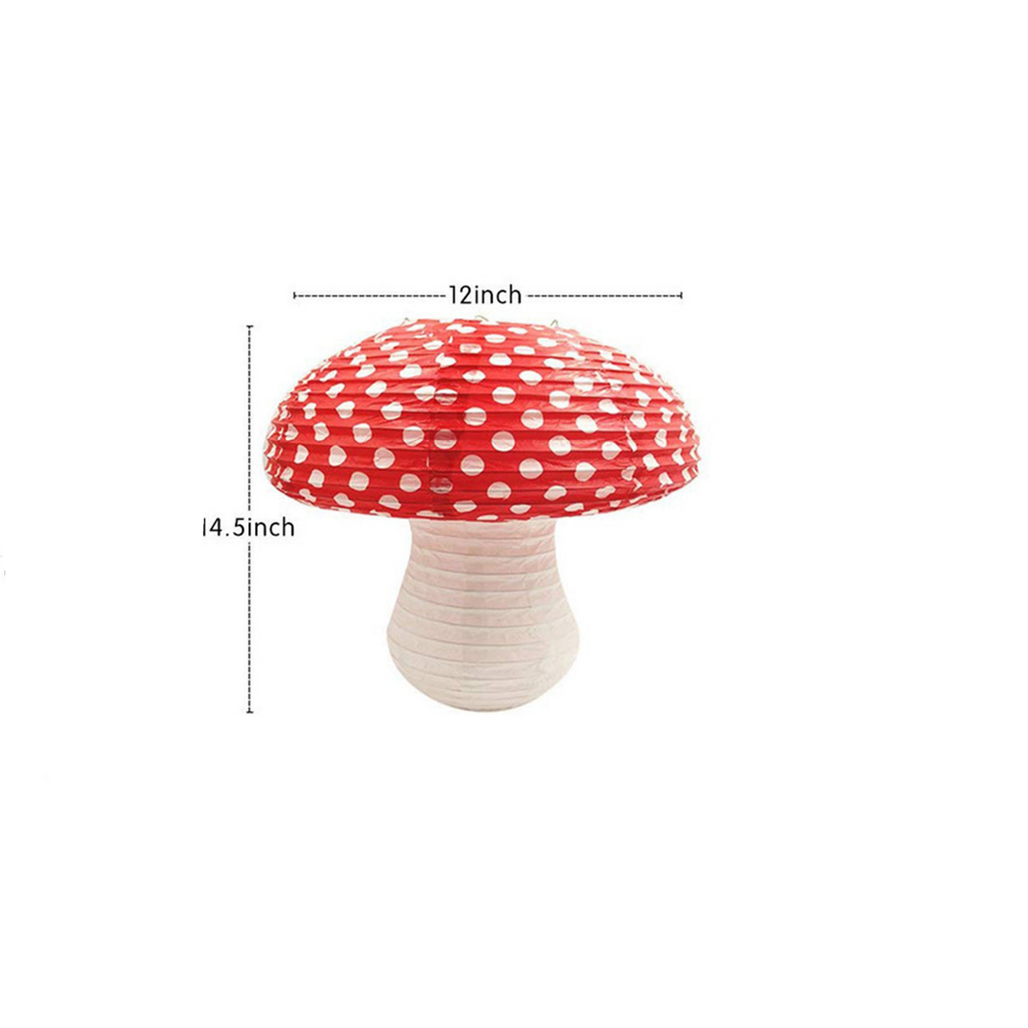 Mushroom paper lantern Chinese paper lanterns for wedding ,party home decor-Kindergarden classroom