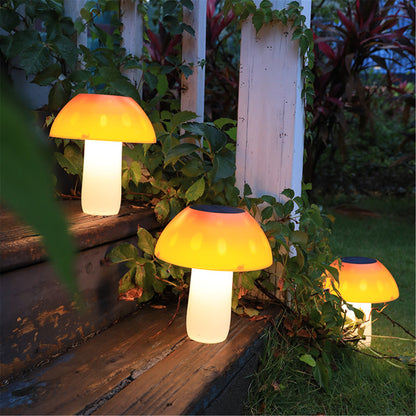 Solar Mushroon Lights for Garden Decoration-Solar Led lights-Outdoor waterproof solar lights for Pathway,Landscape,Porch,Lawn,Weddings Decor