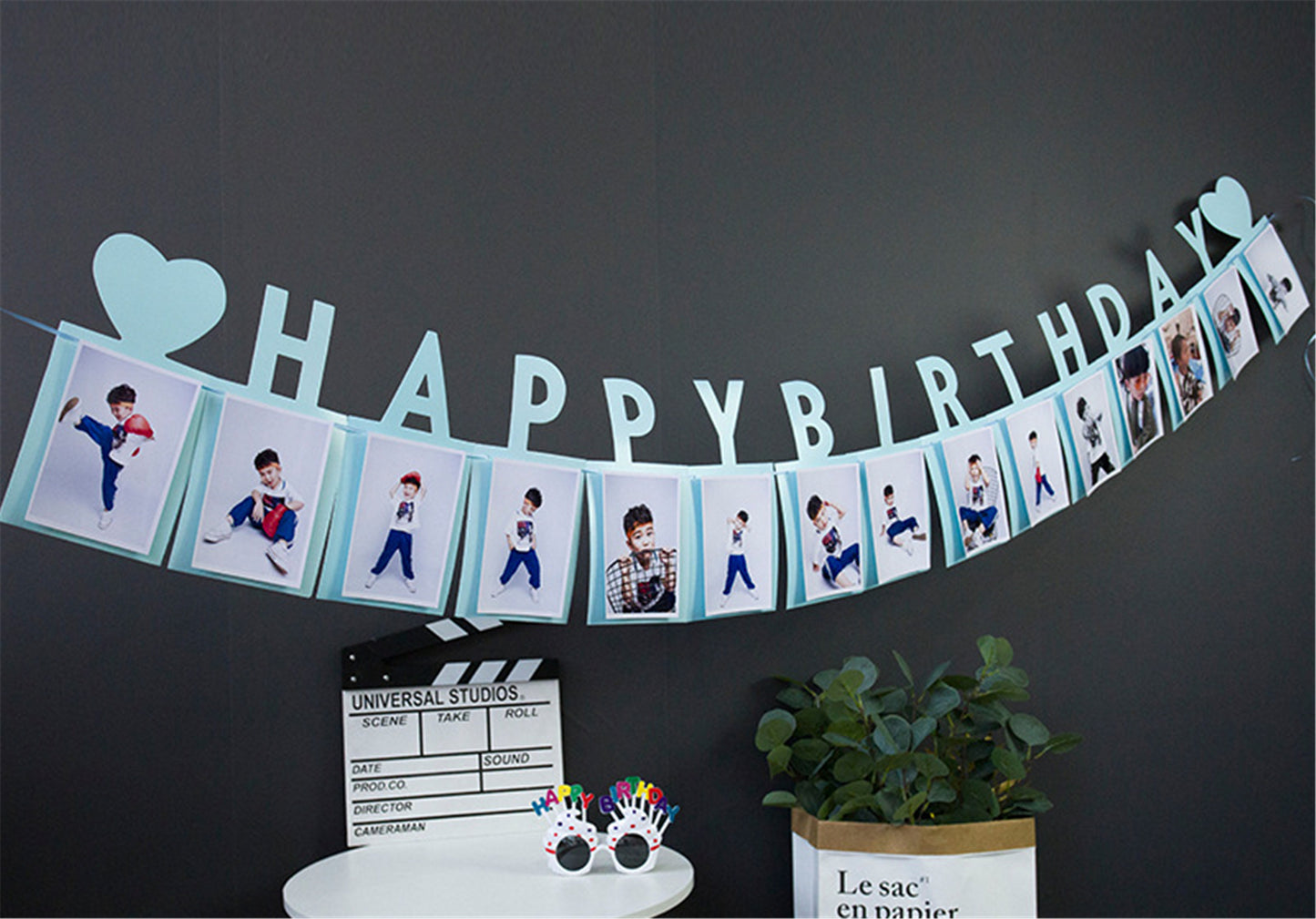 Happy Birthday Photo Banner