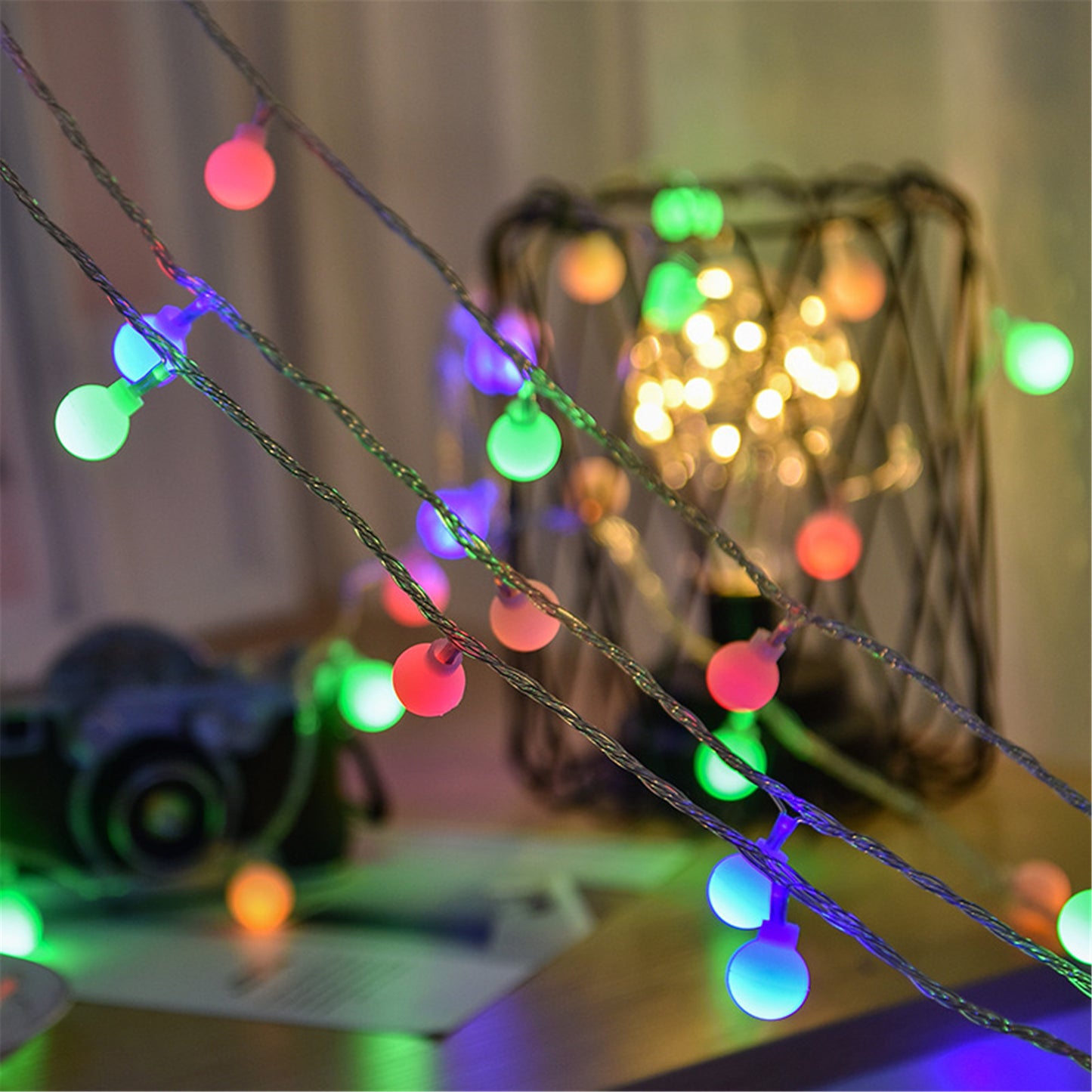 Led String lights-Led Ball String Lights-Fairy string lights-Hanging led ball string lights-outdoor party string lights for home decorations