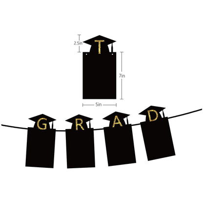 Graduation Photo Banner-CONGRATS GRAD Graduation picture banner,Graduation banner-High school,College graduation-Grad Party photo banners