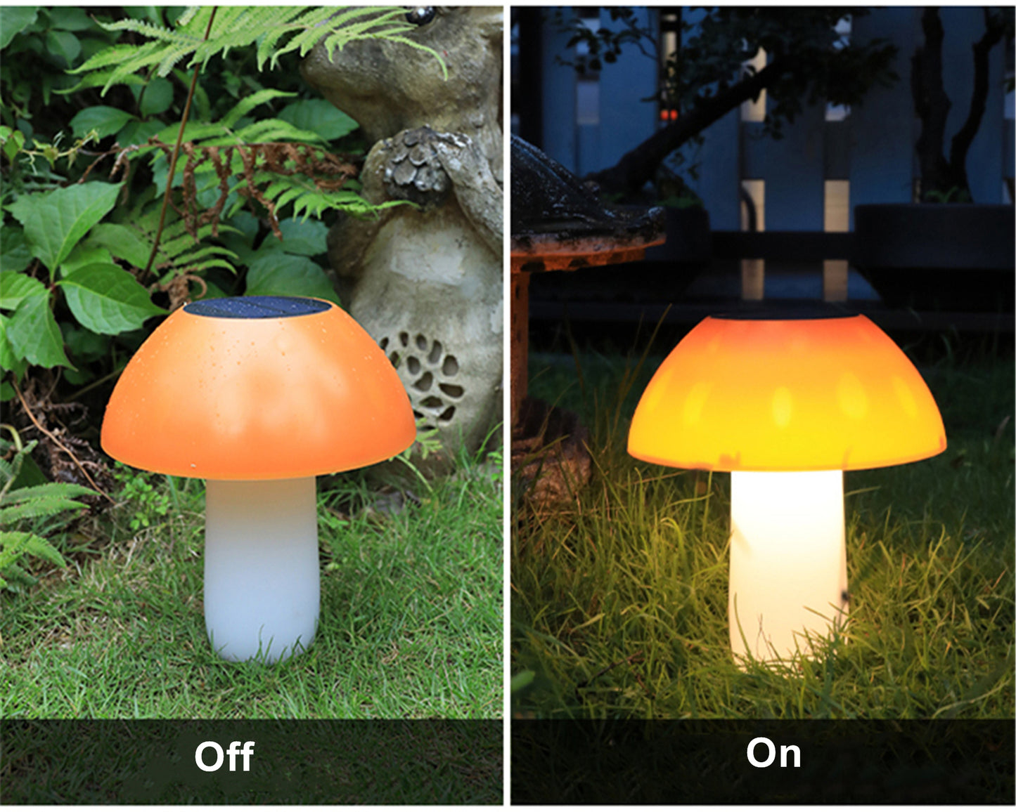 Solar Mushroon Lights for Garden Decoration-Solar Led lights-Outdoor waterproof solar lights for Pathway,Landscape,Porch,Lawn,Weddings Decor