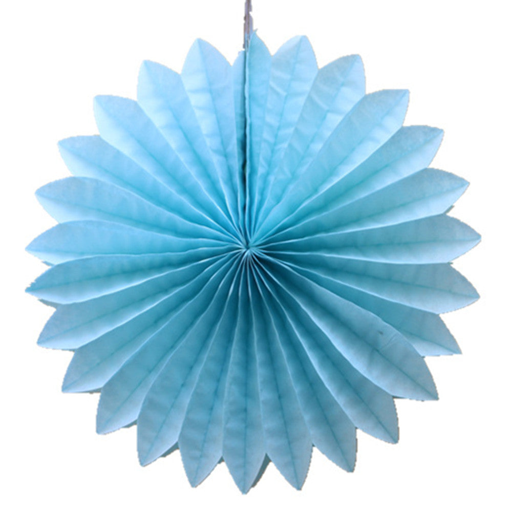 Tissue Paper Fans / Fan decorations for girl party paper fan hanging paper fans for party decorations