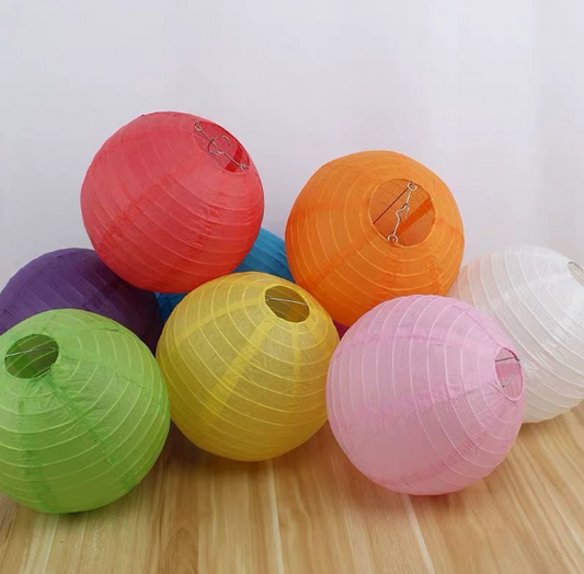 Paper Lantern-Wedding paper lanterns,Chinese round paper lantern for birthday party,Wedding Party Decorations