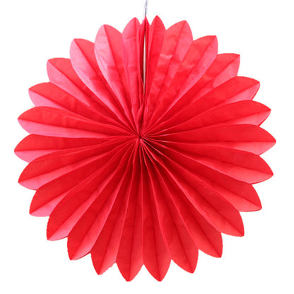 Tissue Paper Fans / Fan decorations for girl party paper fan hanging paper fans for party decorations