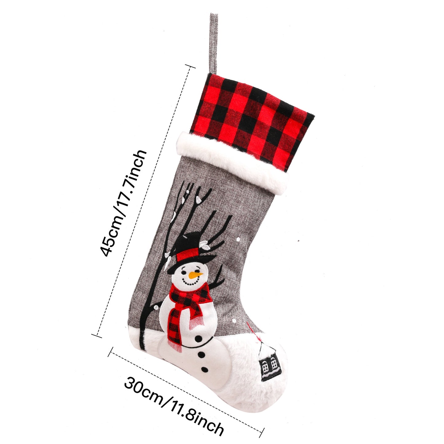 Personalized Christmas Stockings-Custom Stockings with Name-Christmas Socks