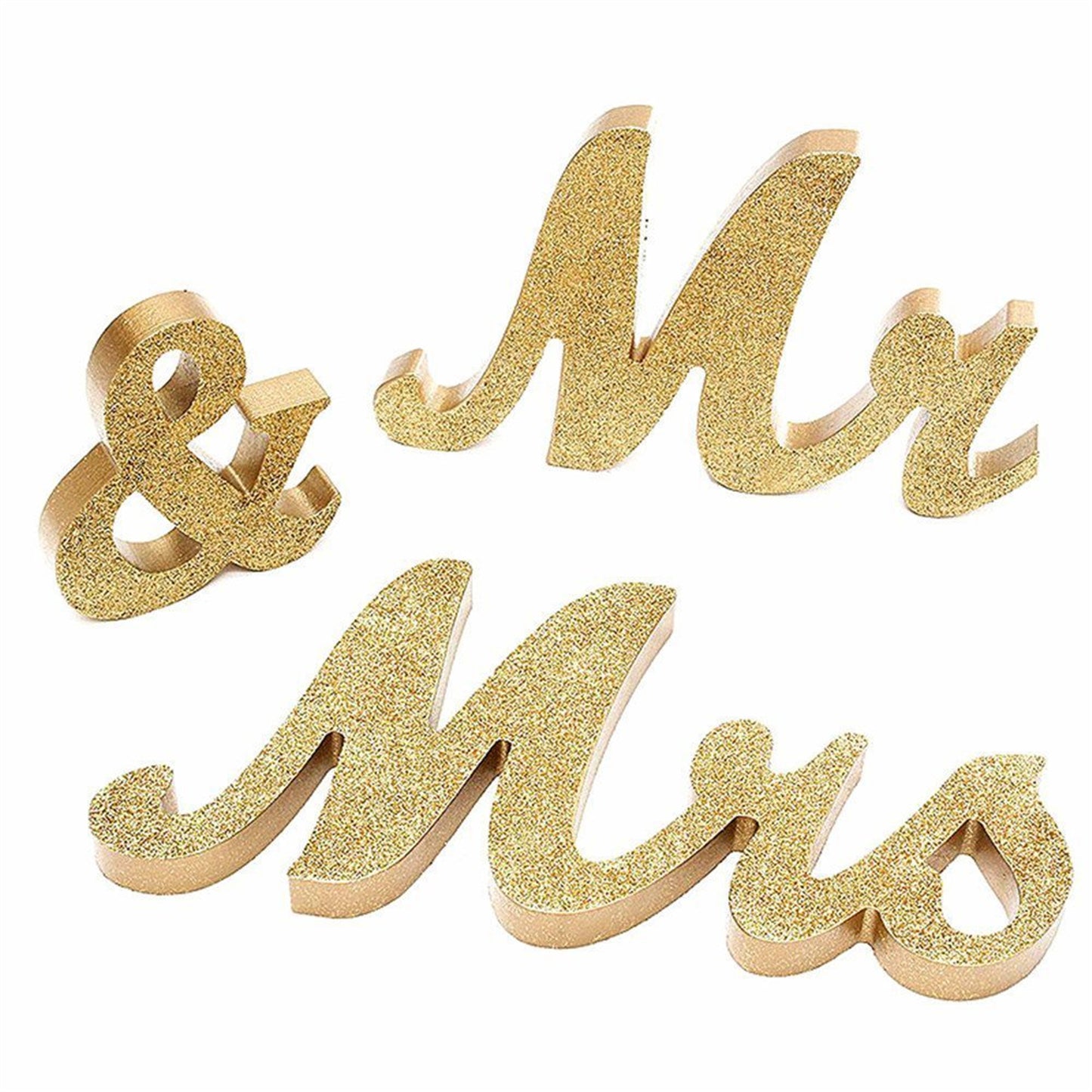 Mr & Mrs wedding sign