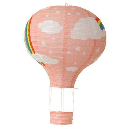 Pattern Hot air balloon paper lantern-hanging paper lantern-Hot air balloon lanterns for kid's party,birthday party room hanging decorations