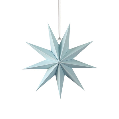 Star Paper Lanterns-12“ Nine pointed Paper Star decorations-Hanging star home decor-Wedding birthday holiday party room ceiling decorations