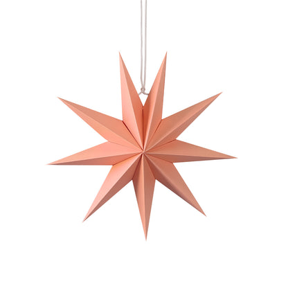 Star Paper Lanterns-12“ Nine pointed Paper Star decorations-Hanging star home decor-Wedding birthday holiday party room ceiling decorations