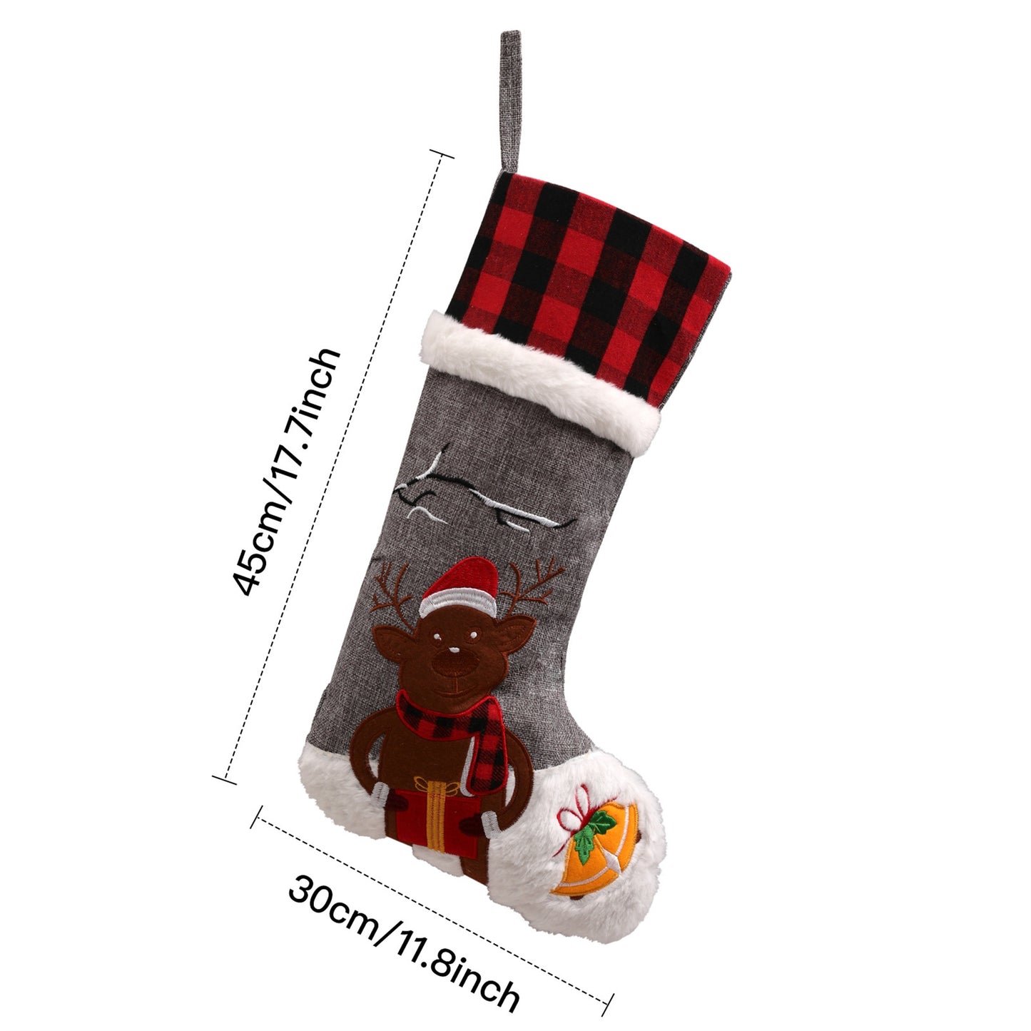 Personalized Christmas Stockings-Custom Stockings with Name-Christmas Socks