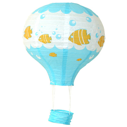 Pattern Hot air balloon paper lantern-hanging paper lantern-Hot air balloon lanterns for kid's party,birthday party room hanging decorations