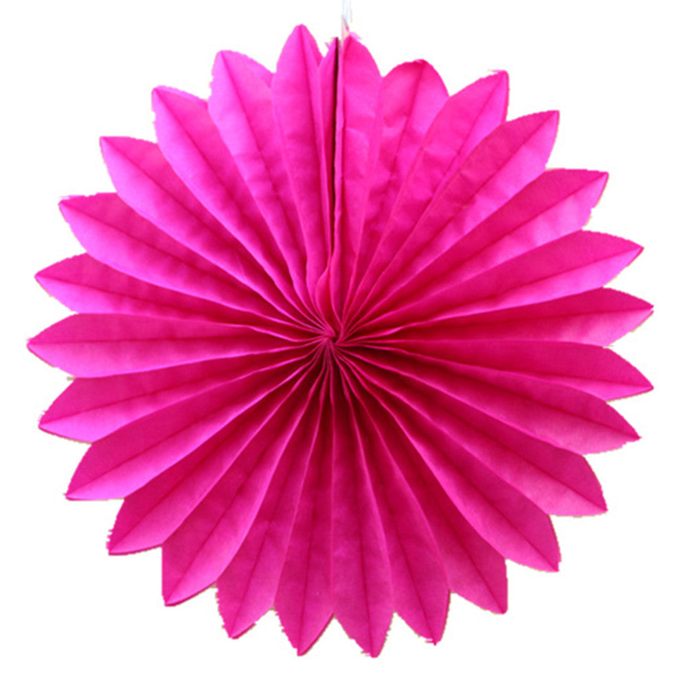 Tissue Paper Fans / Fan decorations for girl party paper fan hanging paper fans for party decorations