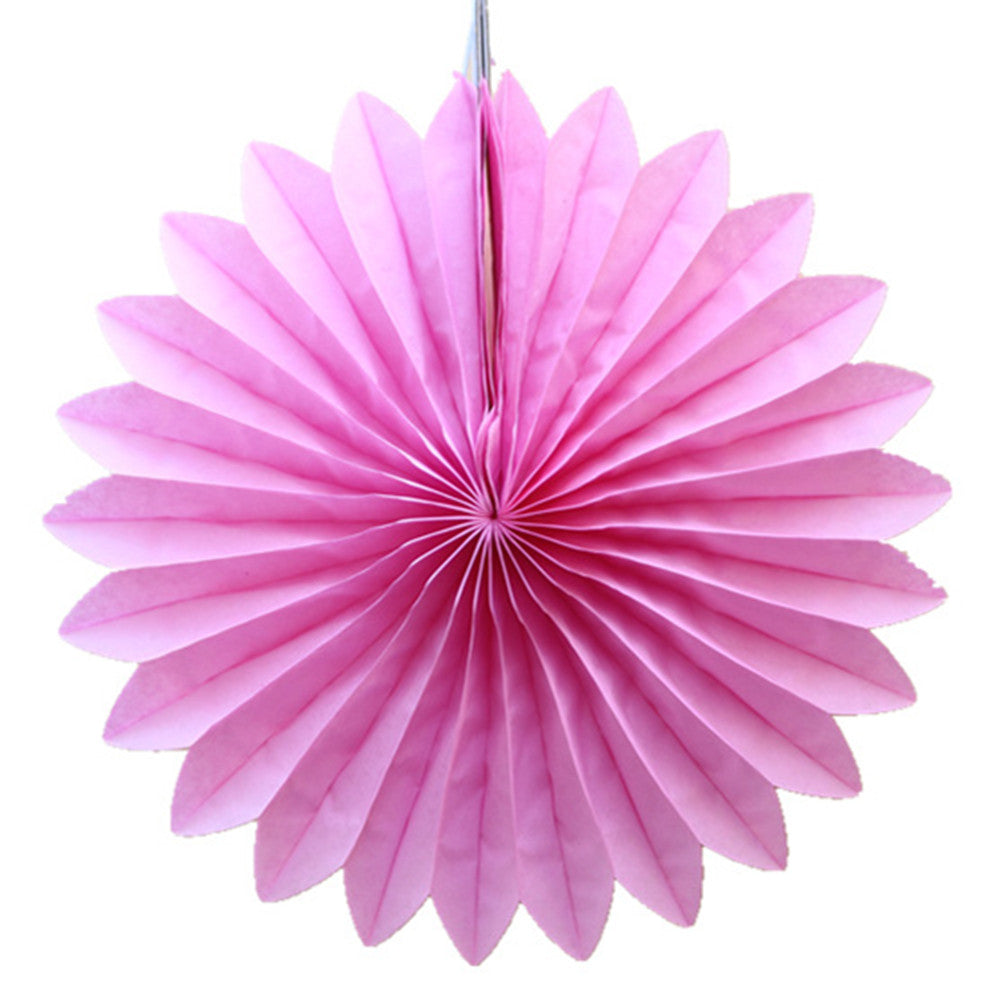 Tissue Paper Fans / Fan decorations for girl party paper fan hanging paper fans for party decorations